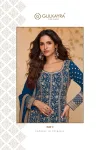 Libaas By Gulkayra Real Georgette Embroidery Gown With Dupatta